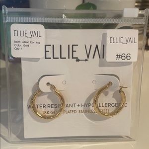 Ellie Vail - Jillian Twist Hoop Earrings